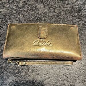 Patricia Nash Gold Leather Wallets
